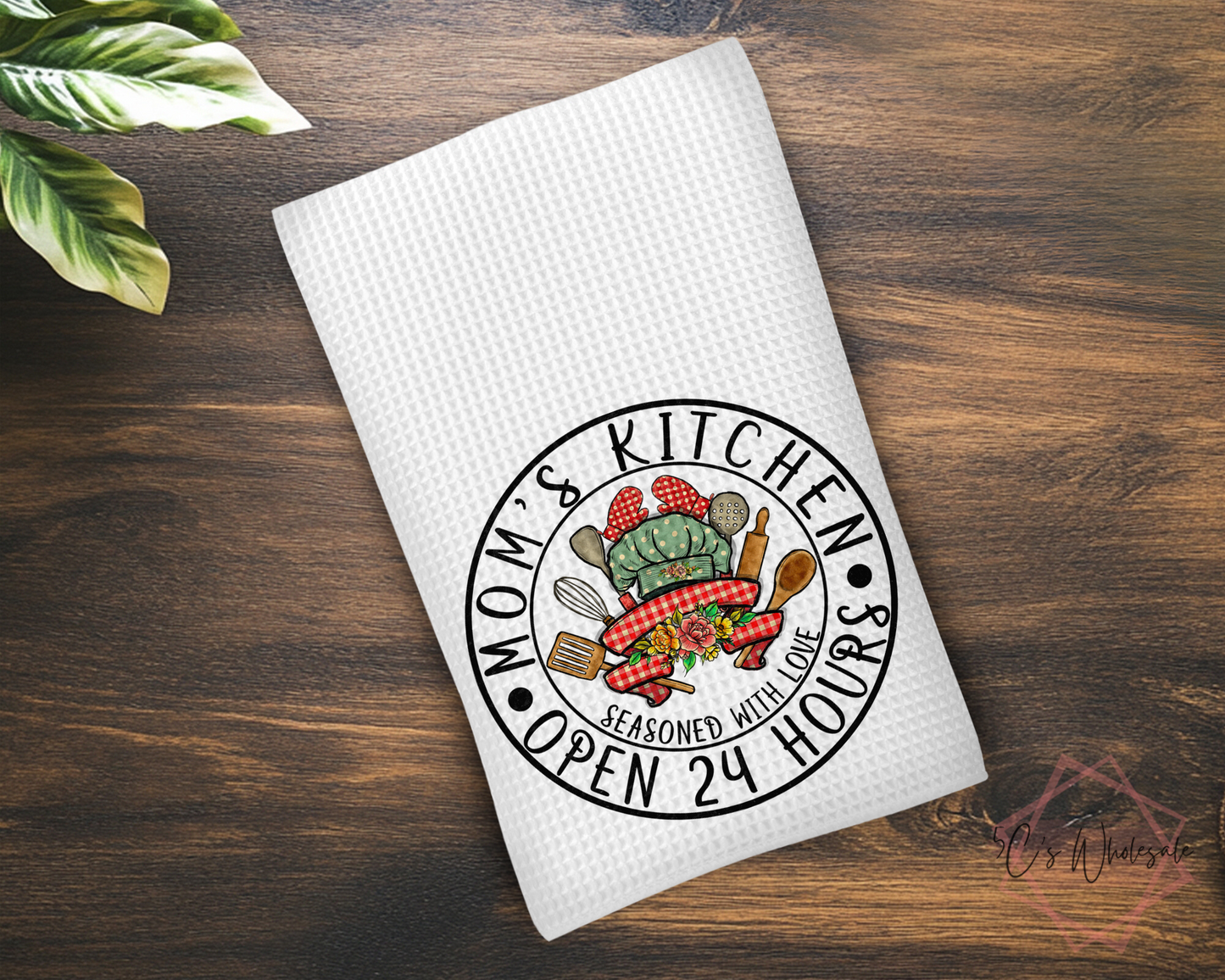 Mom's Kitchen Dish Towel