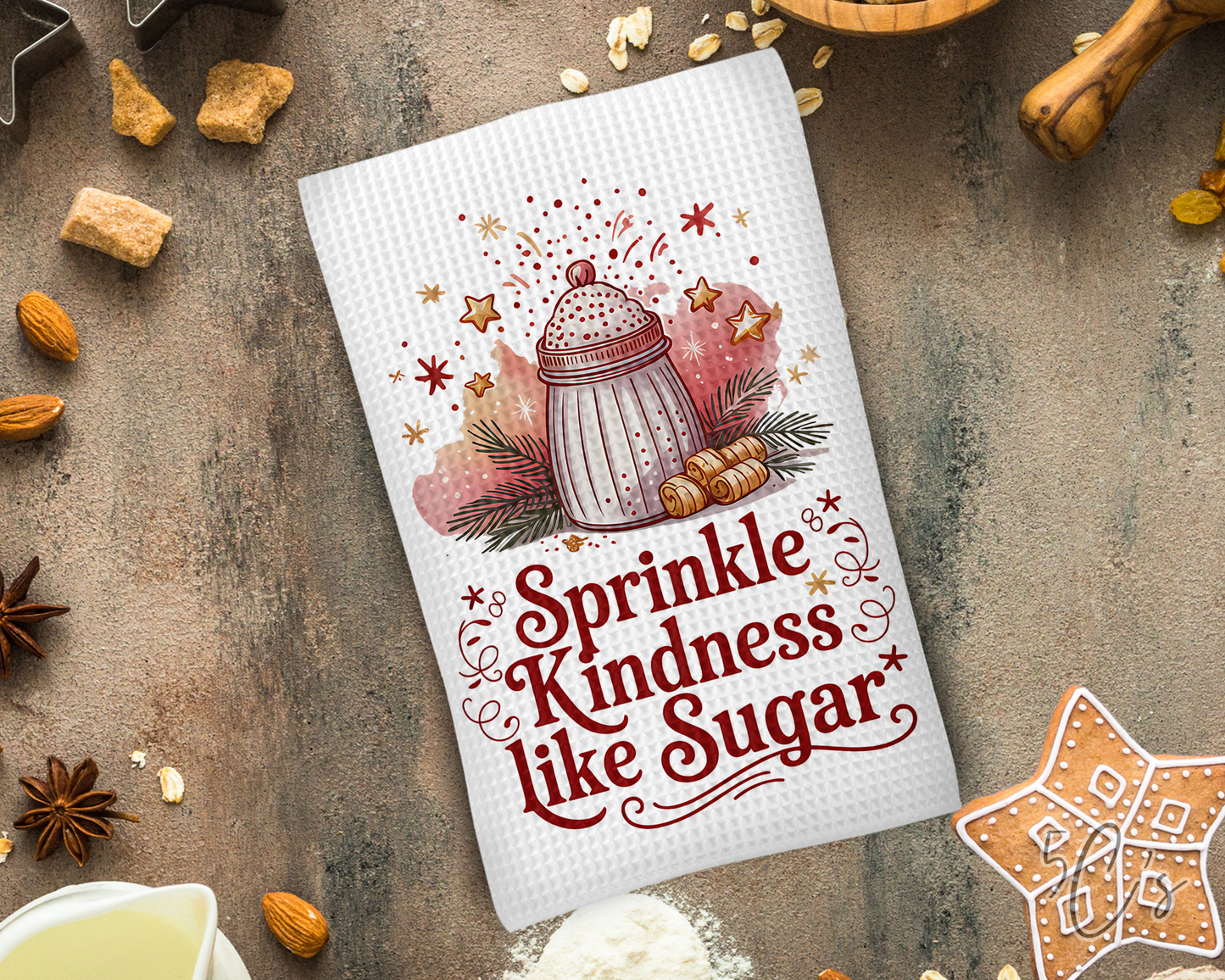 Sprinkle Kindness Like Sugar Dish Towel