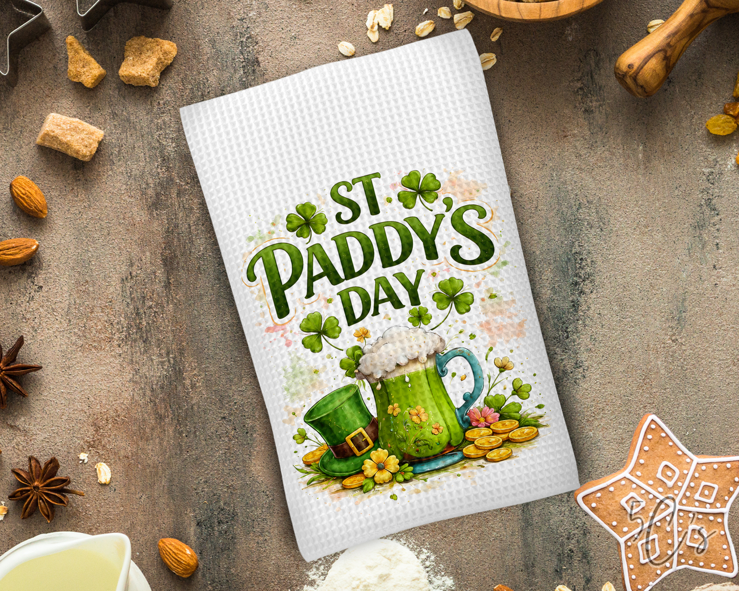 St Paddy’s Day Dish Towel