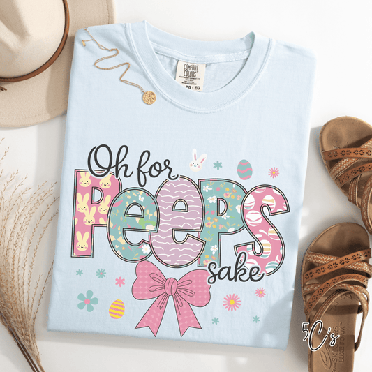 Oh For Peeps Sake Graphic Tee