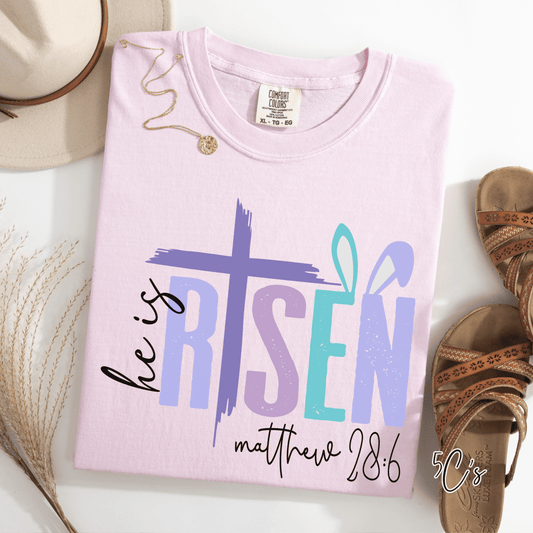 He Is Risen Graphic Tee
