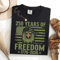 250 Years America Anniversary Graphic Tee