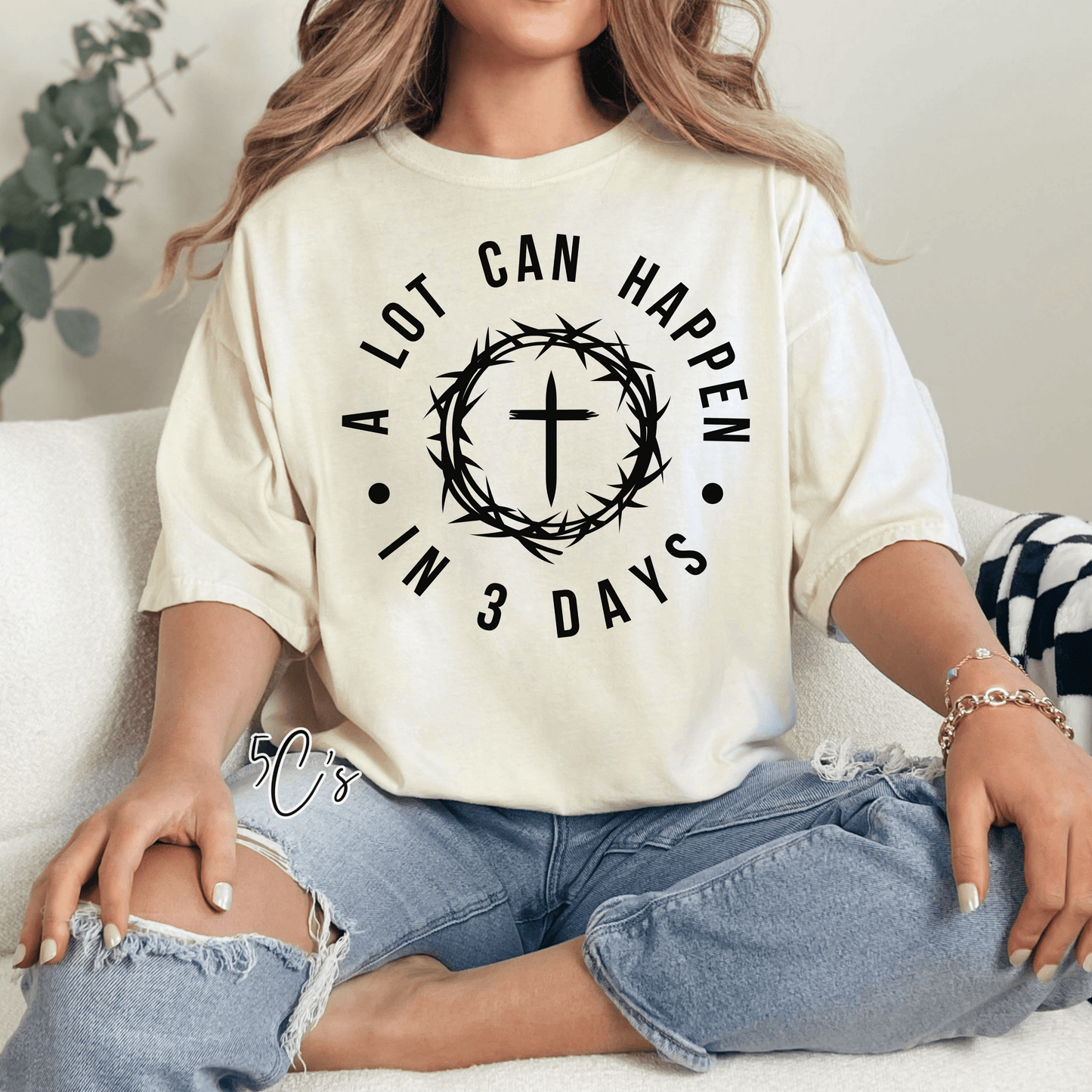 A Lot Can Happen In 3 Days Graphic Tee