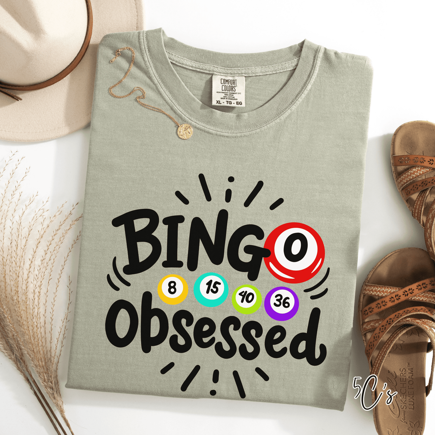 Bingo Obsessed Graphic Tee