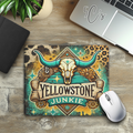 Yellowstone Junkie Mouse Pad