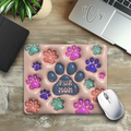 3D Inflated Fur Mom Mouse Pad
