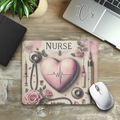 Nurse Pink Mouse Pad