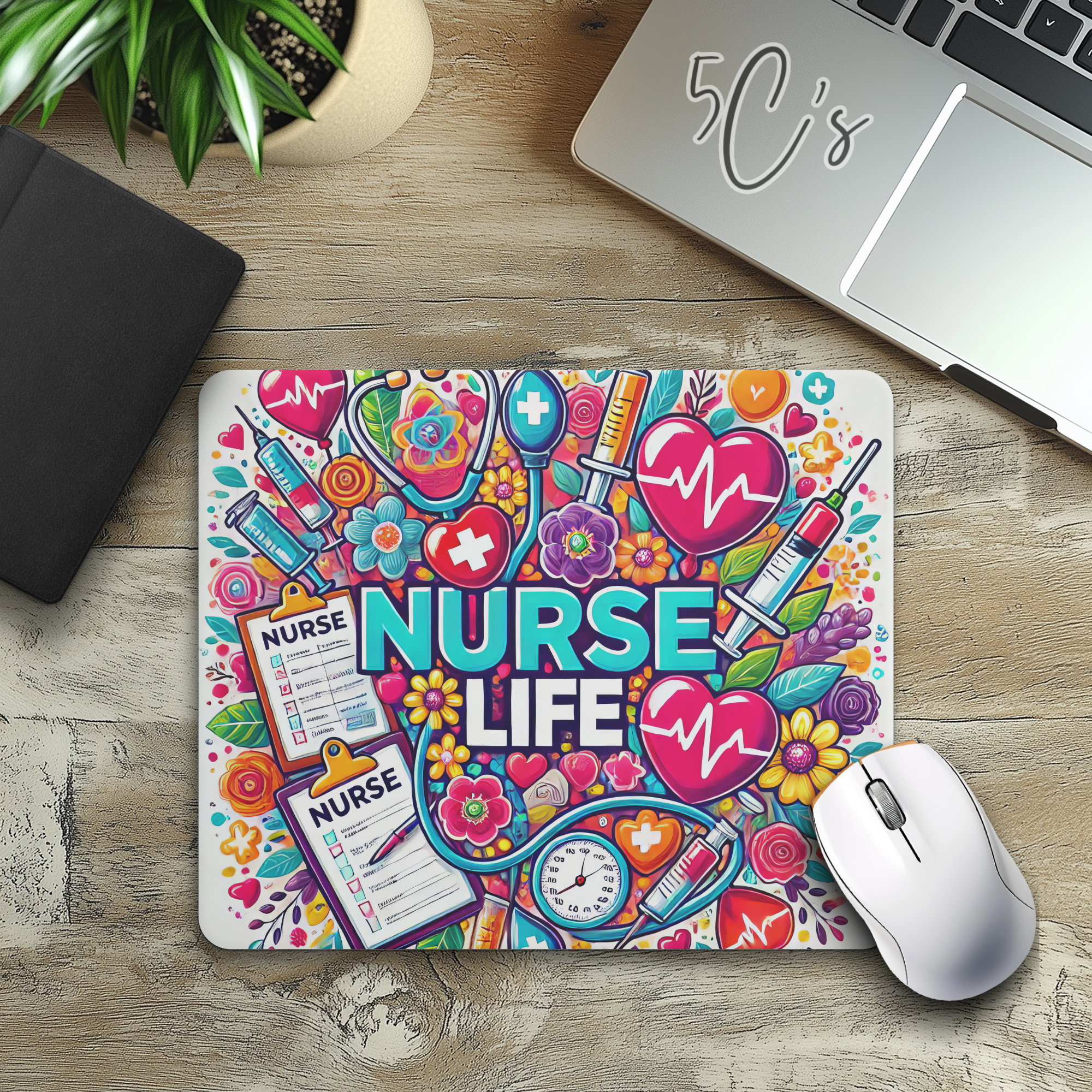 Nurse Life Mouse Pad