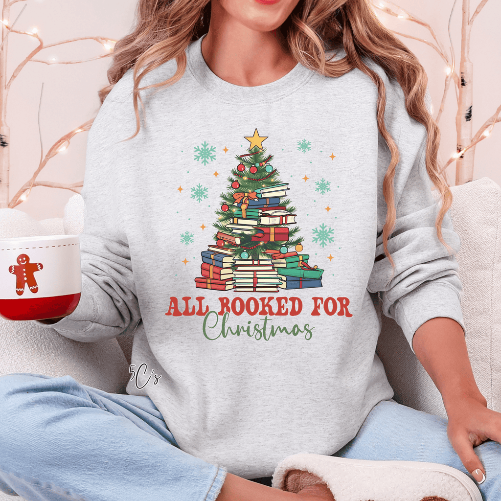 All Booked For Christmas Sweatshirt
