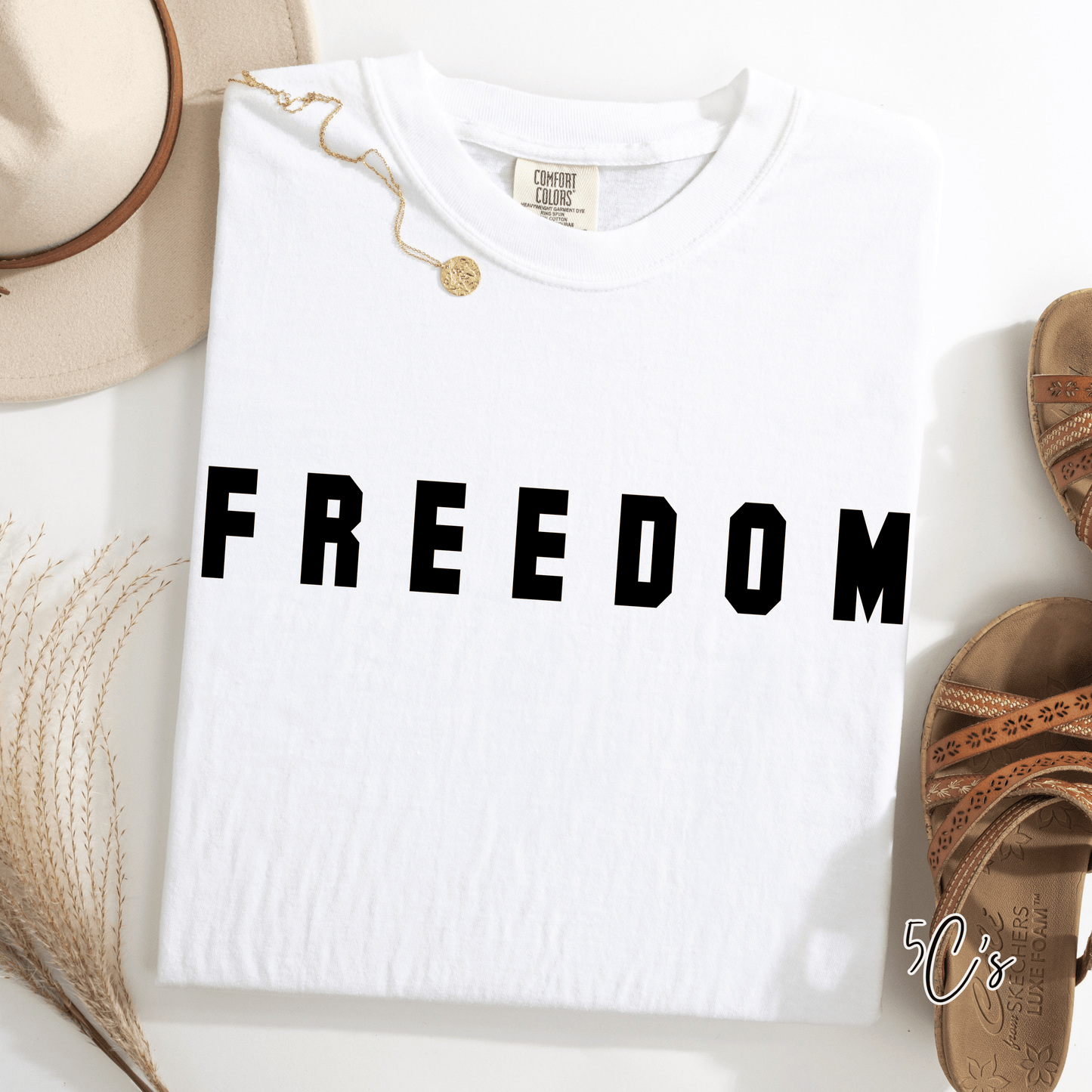 Charlie Kirk FREEDOM Graphic Tee