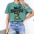 Well Sheeyit Cowboy Frog Graphic Tee