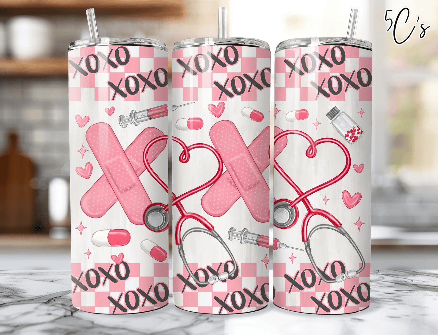 Xoxo Nurse Tumbler