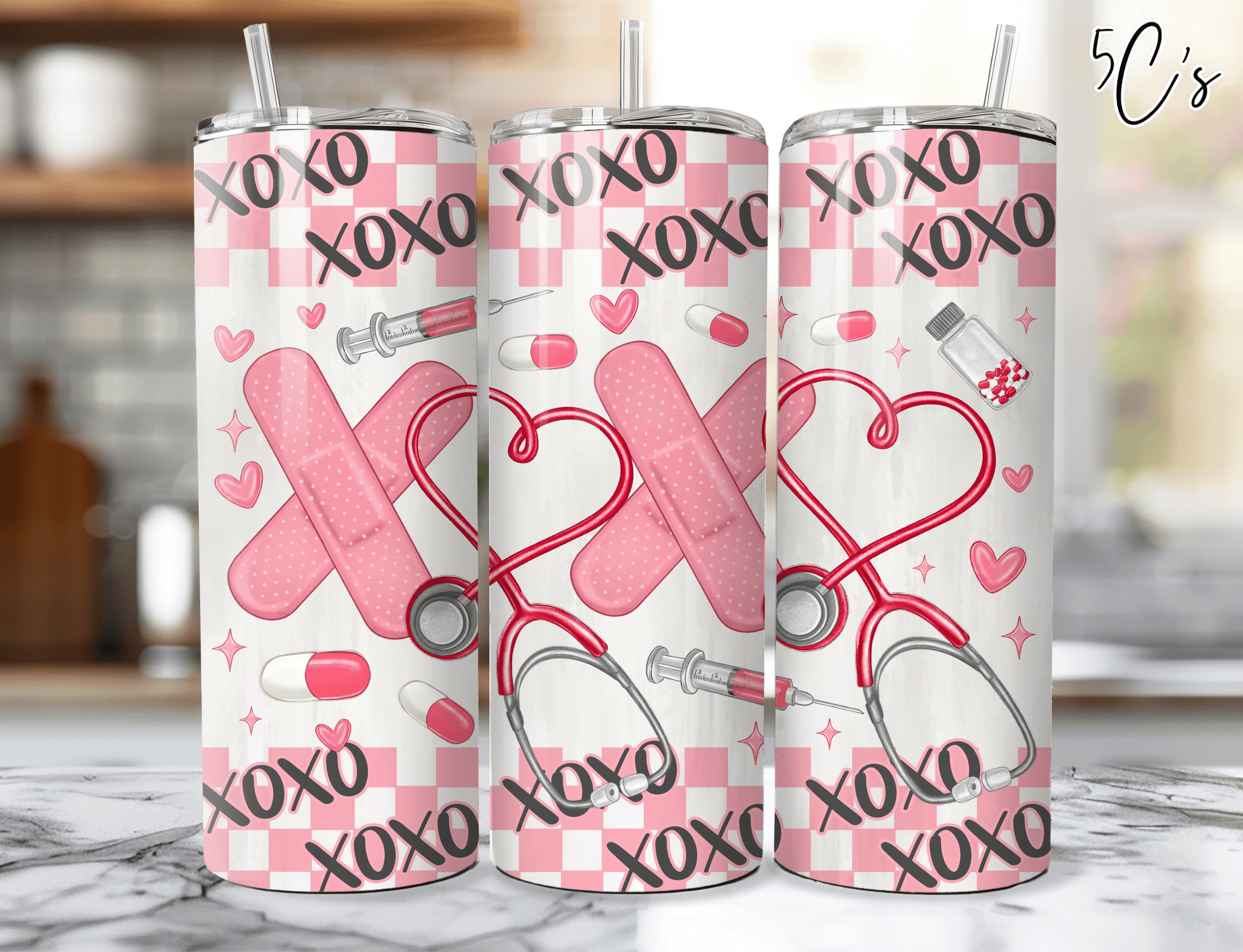 Xoxo Nurse Tumbler