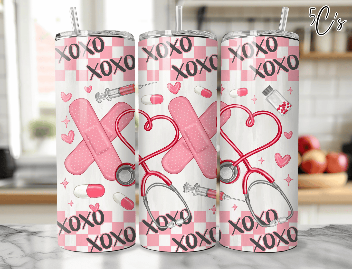 Xoxo Nurse Tumbler
