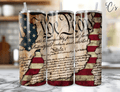 We The People American Flag Tumbler