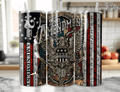 2nd Amendment Patriotic American Eagle Tumbler