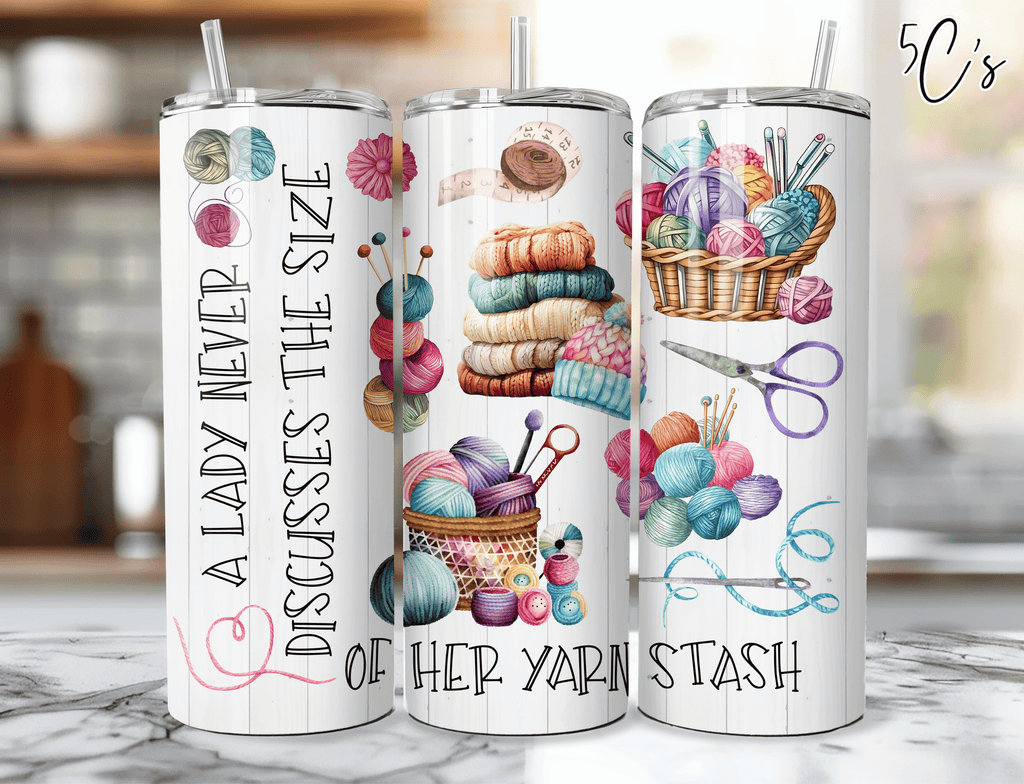 Yarn Stash Tumbler