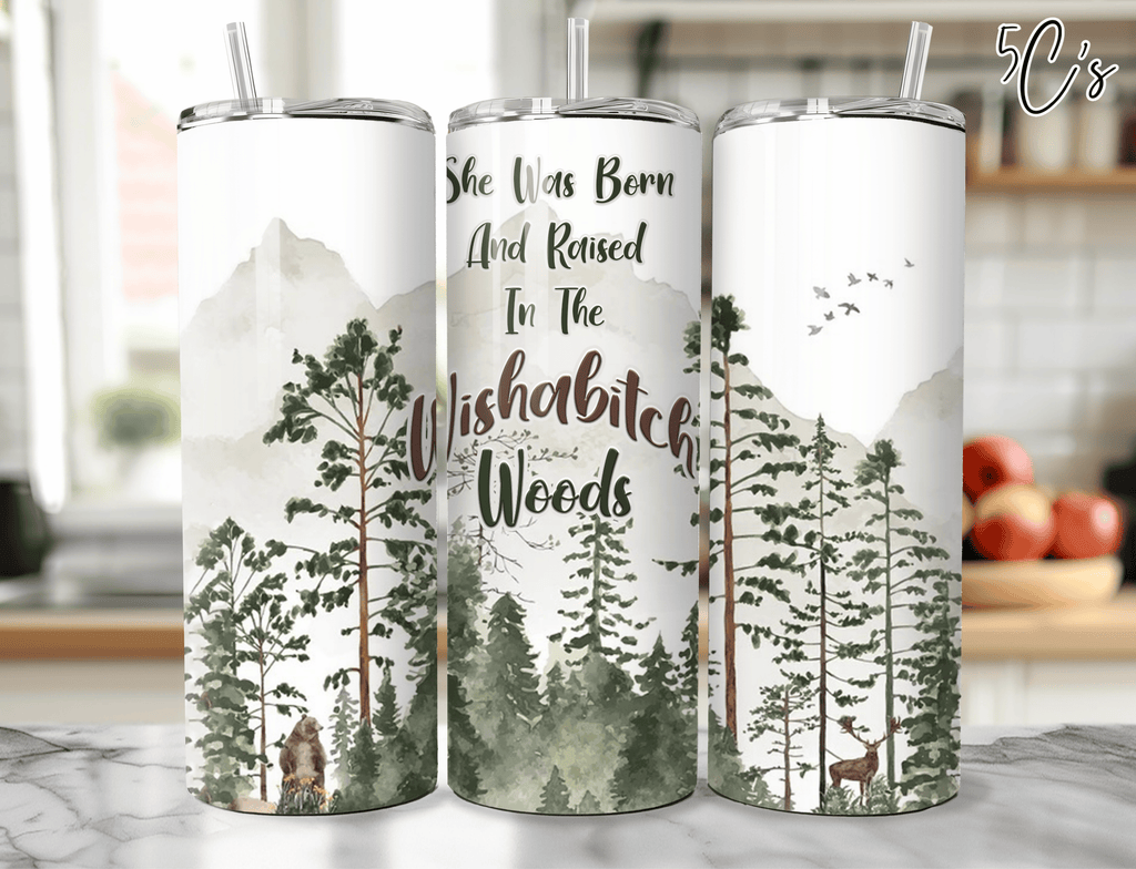Wishabitch Woods Tumbler