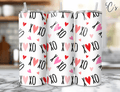 Xoxo Heart Tumbler