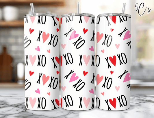 Xoxo Heart Tumbler