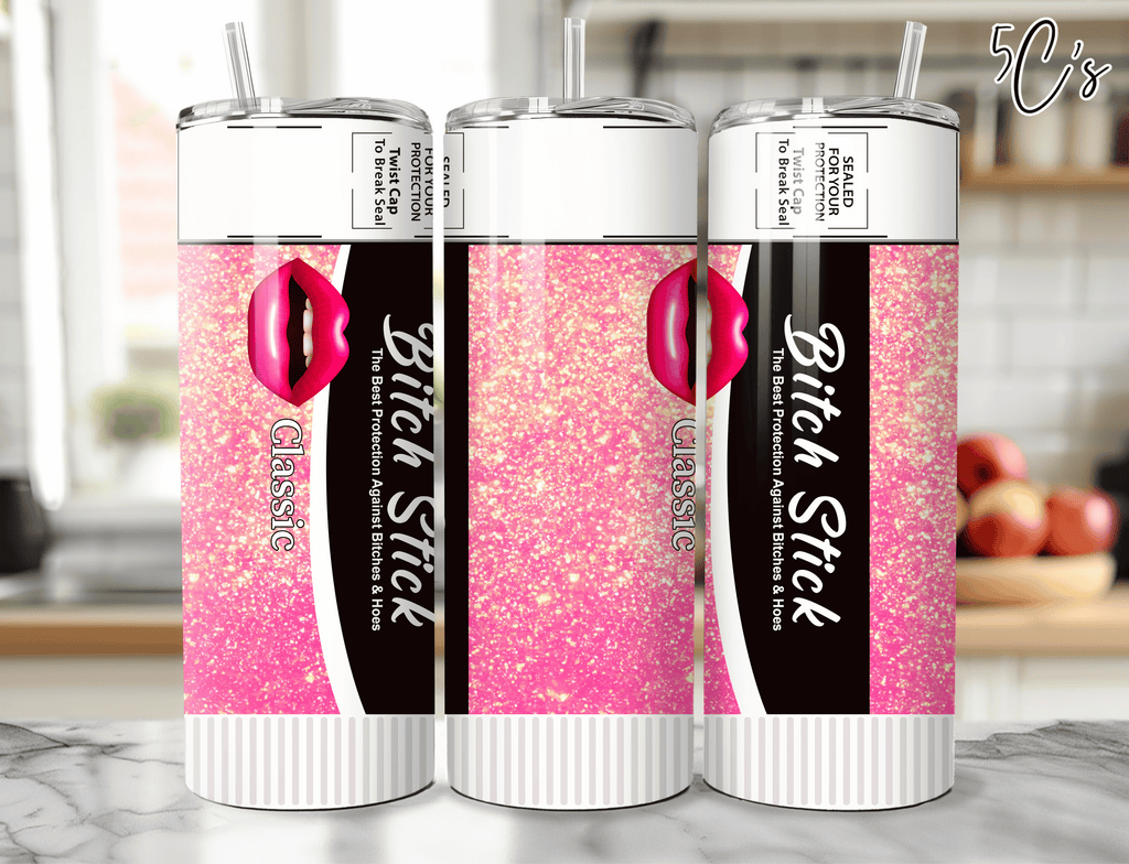 Bitch Stick Lips Tumbler
