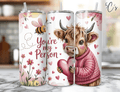 You're My Person Highland Cow Tumbler