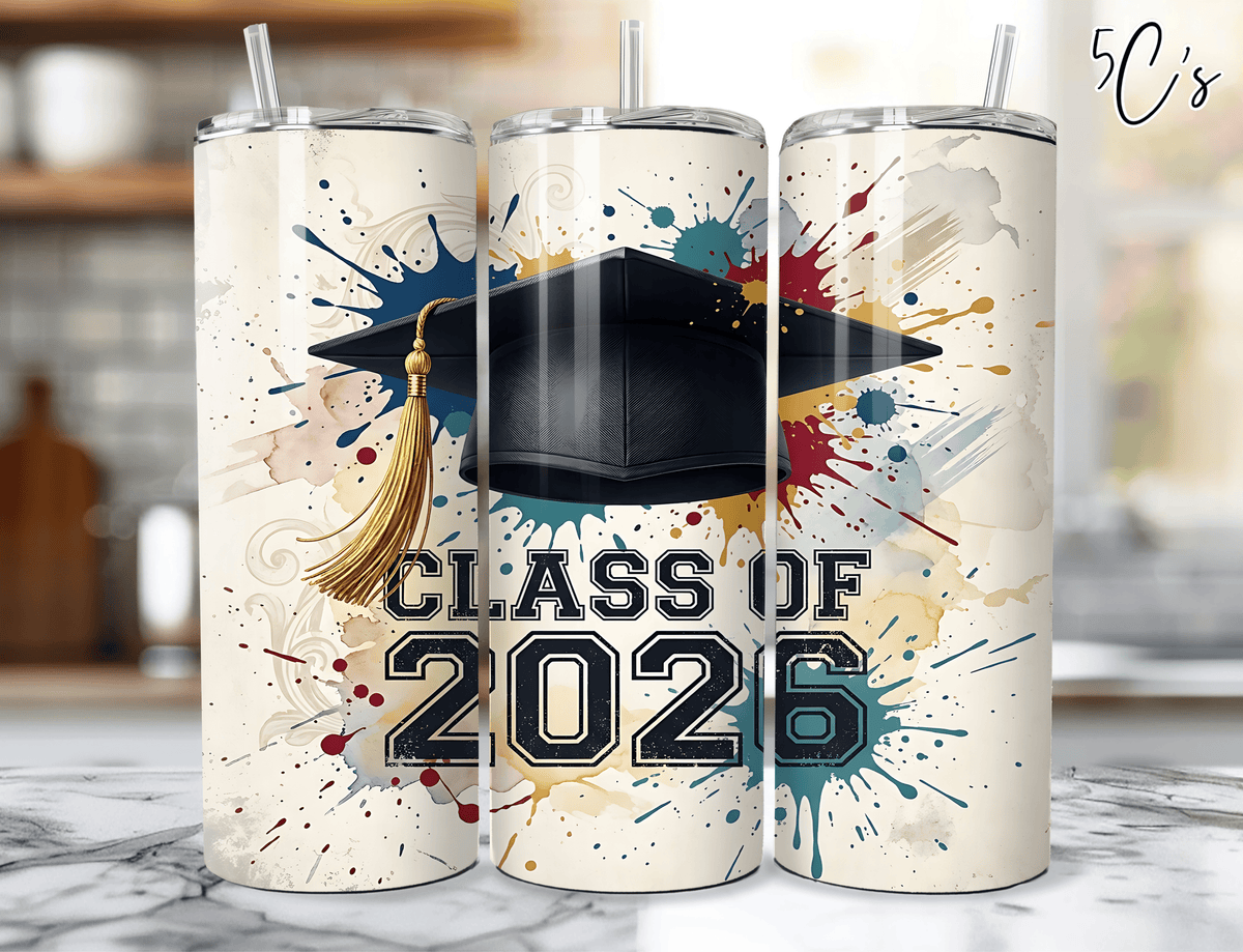 Class Of 2026 Graduation Tumbler