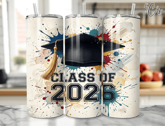 Class Of 2026 Graduation Tumbler