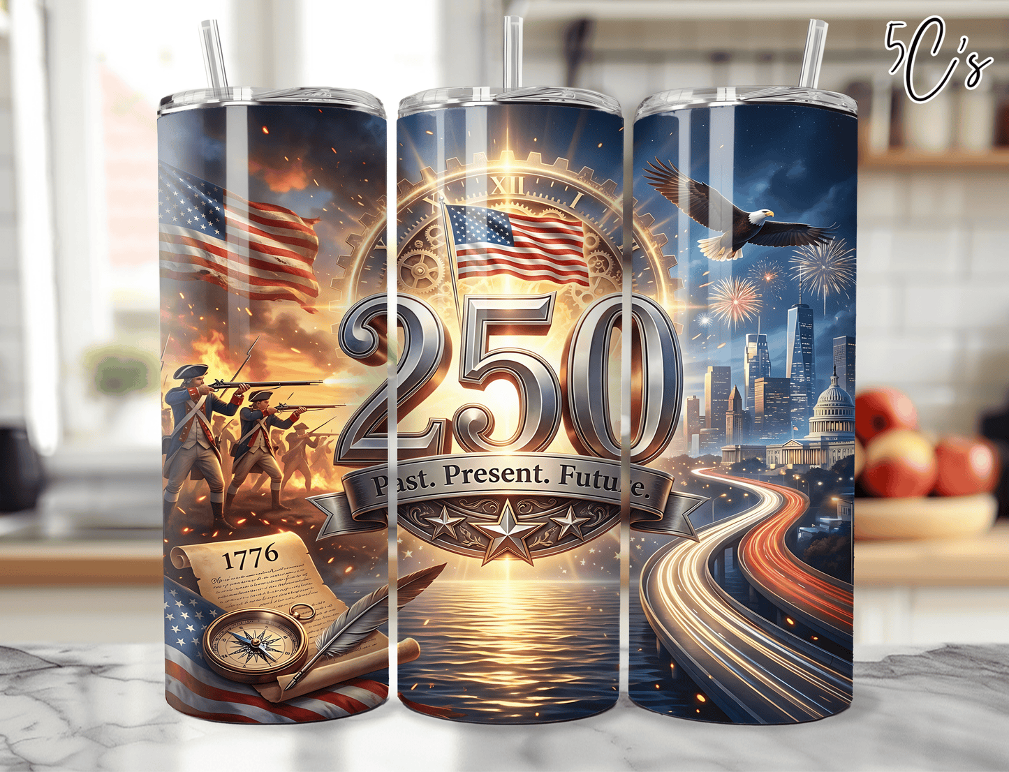 American 250th Anniversary Tumbler