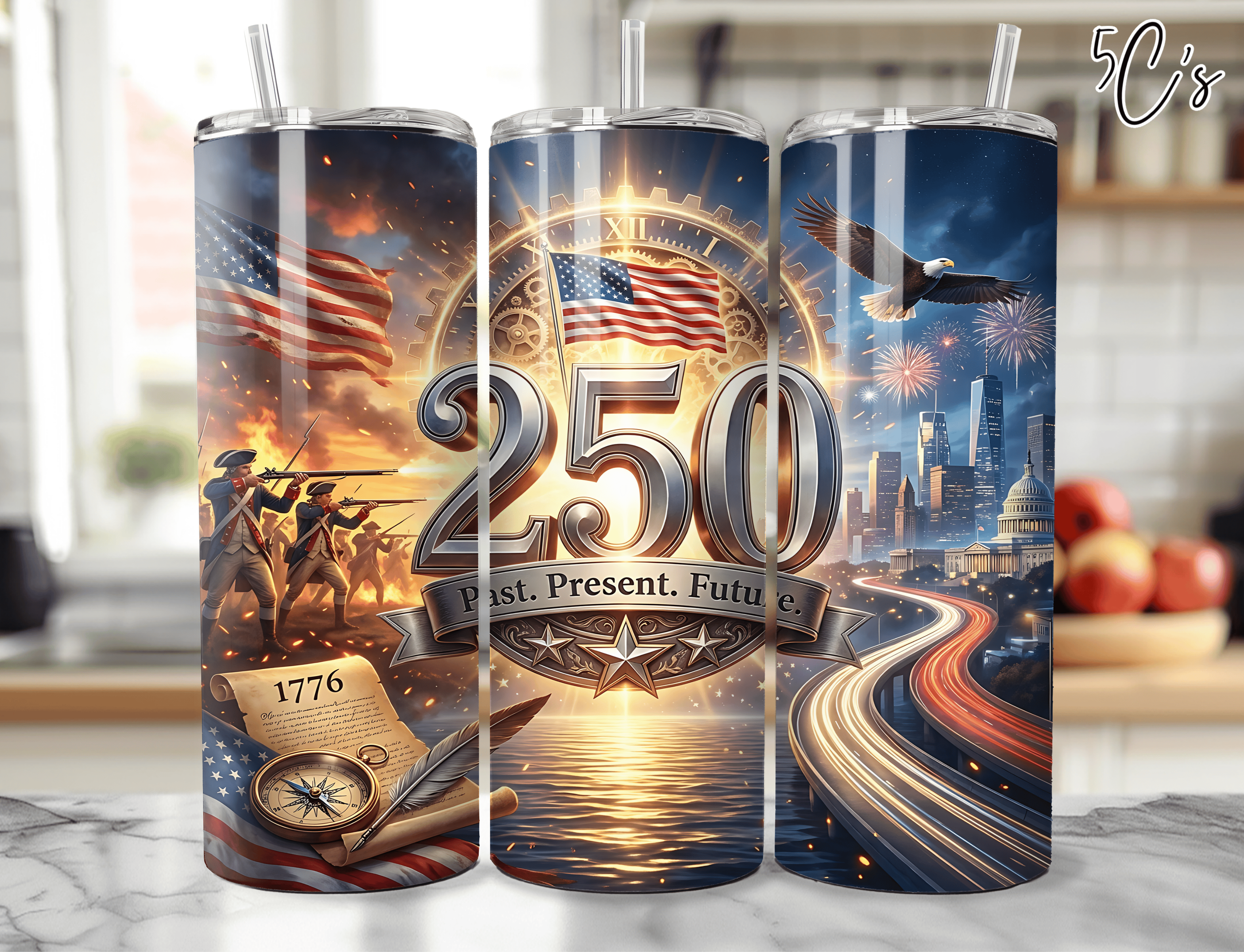 American 250th Anniversary Tumbler