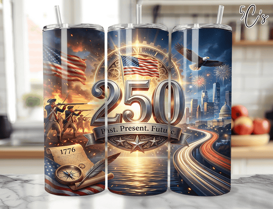 American 250th Anniversary Tumbler