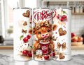 Highland Cow Dr Pepper Tumbler
