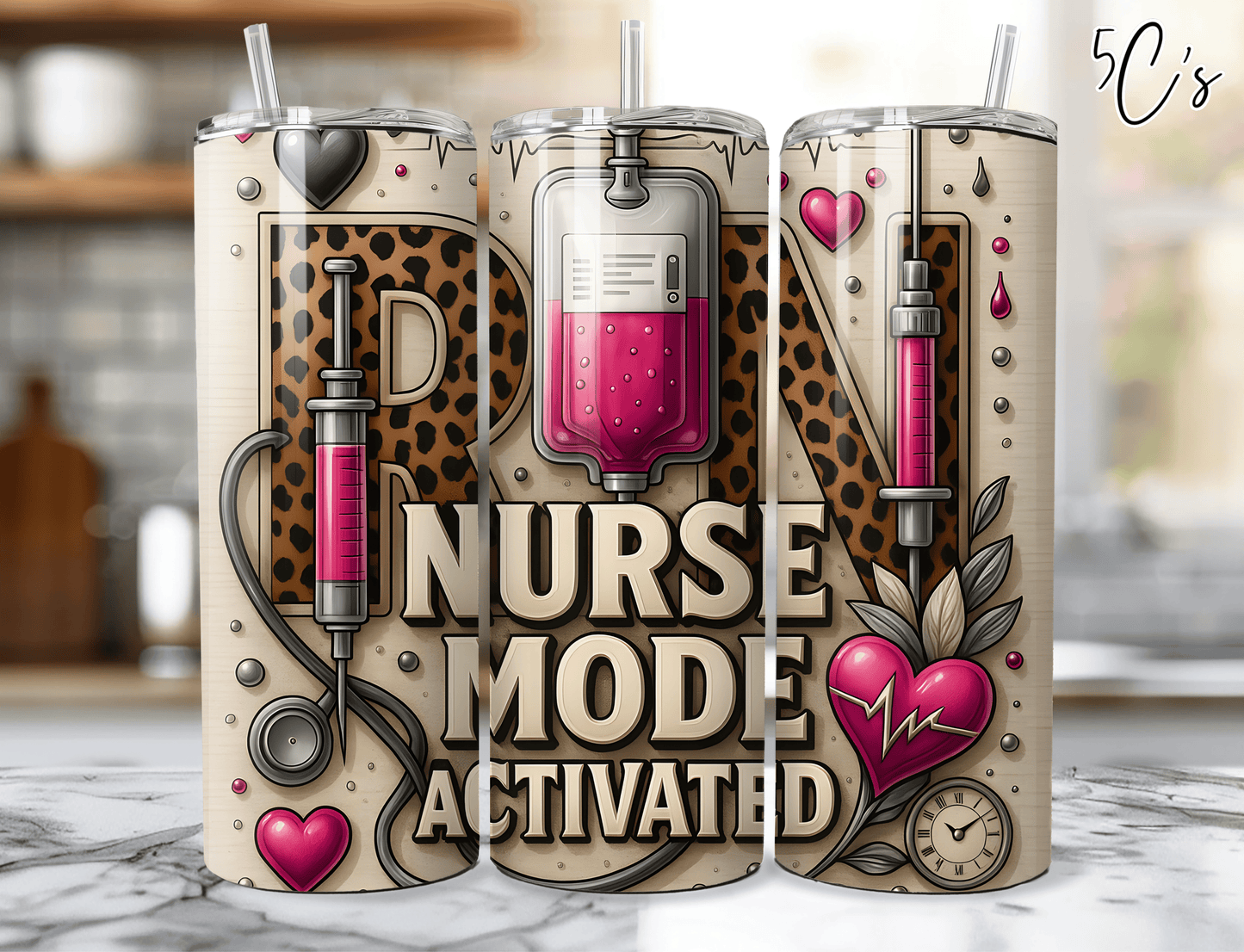 RN Nurse Mode Activated Tumbler