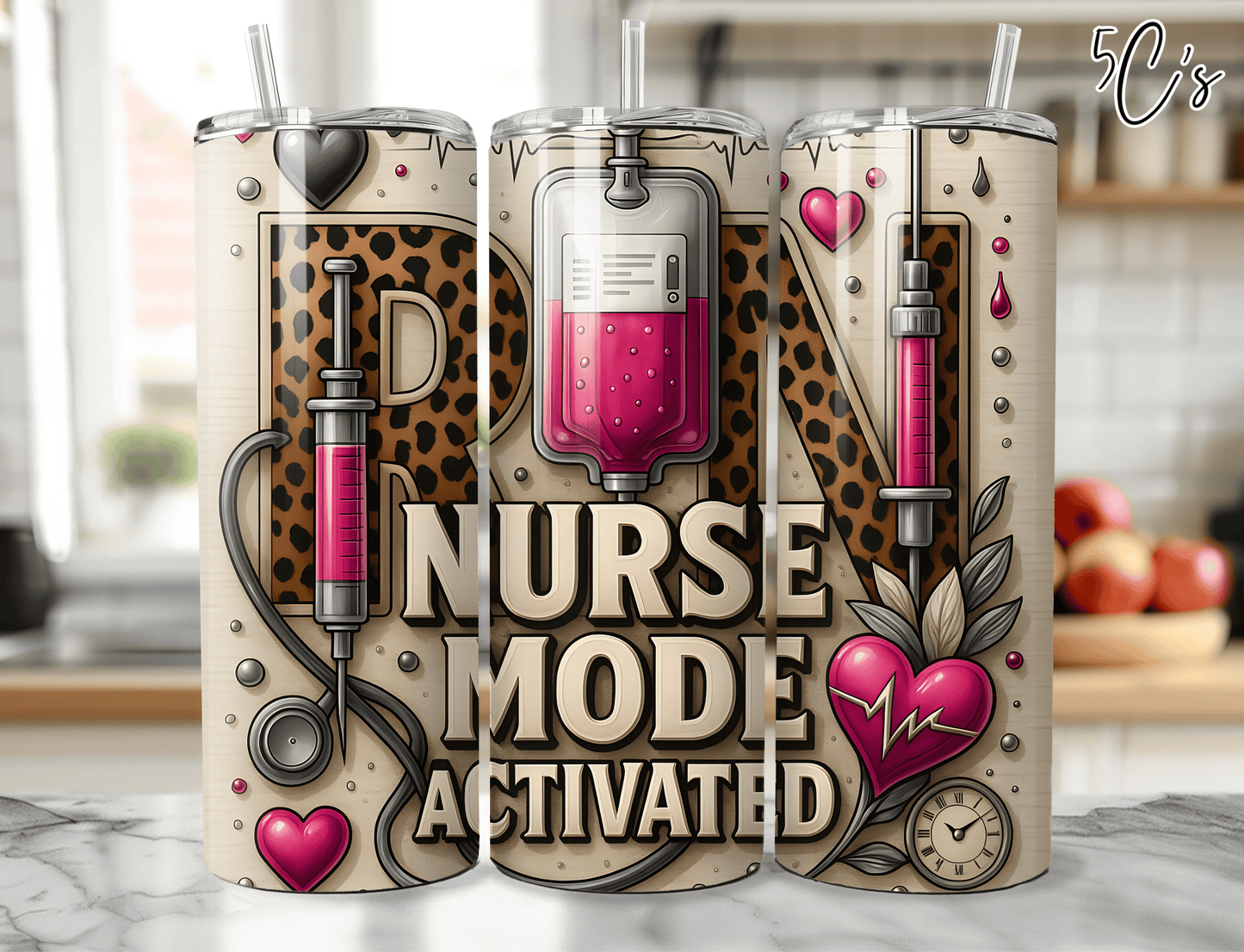 RN Nurse Mode Activated Tumbler