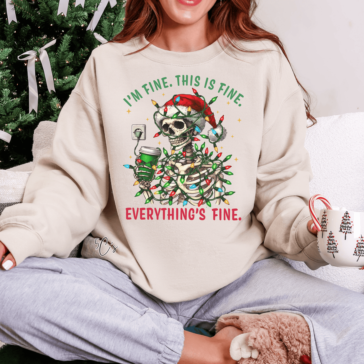 I'm Fine Sweatshirt