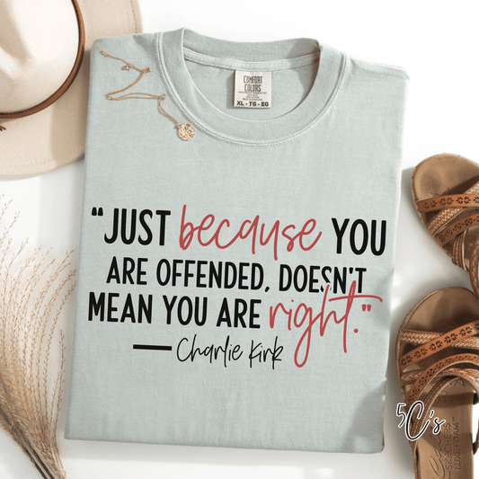 A True Patriot Charlie Kirk Graphic Tee