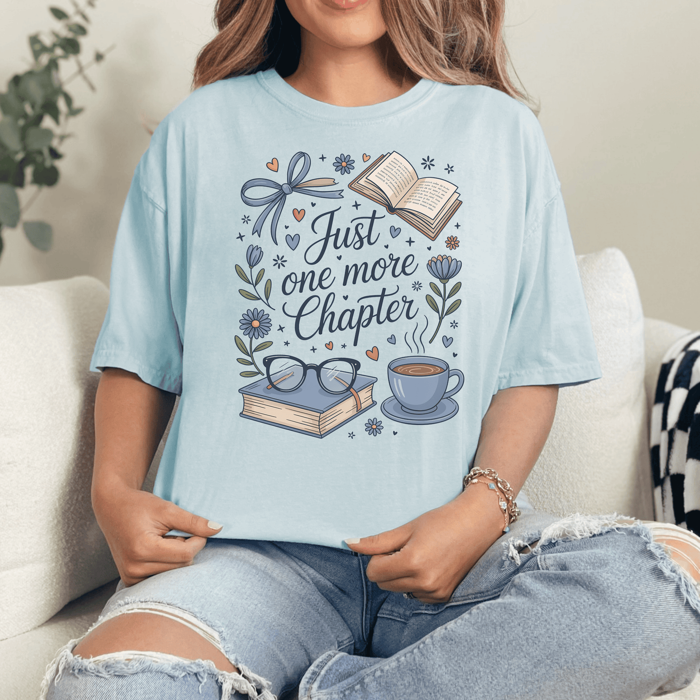 Just One More Chapter Graphic Tee