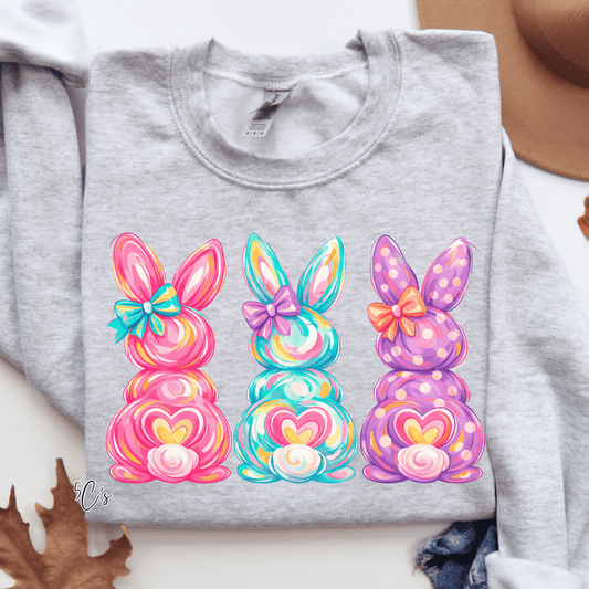 Bunny Coquette Bow Sweatshirt