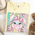 Coquette Easter Bunny Bubblegum Graphic Tee