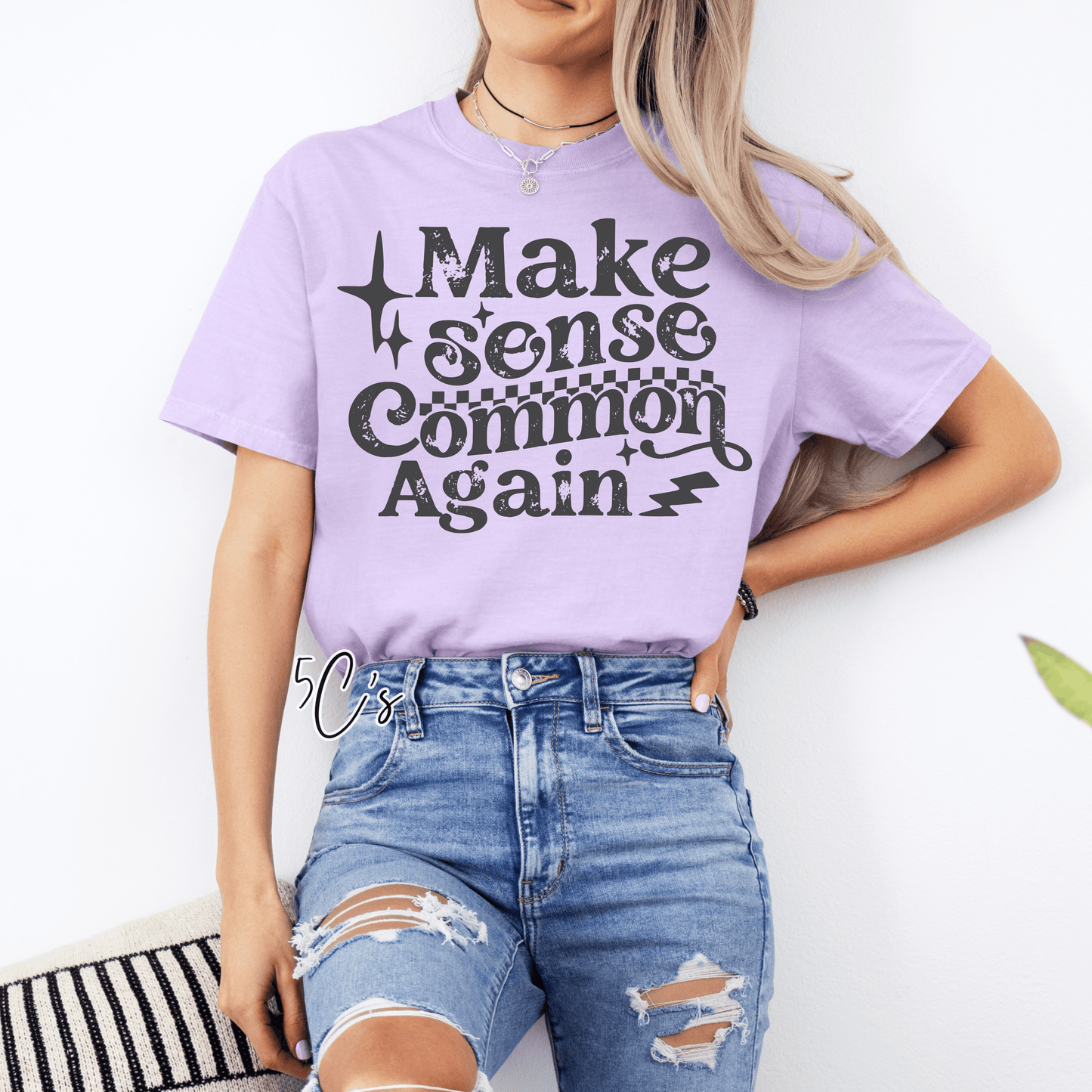 Make Sense Common Again Graphic Tee