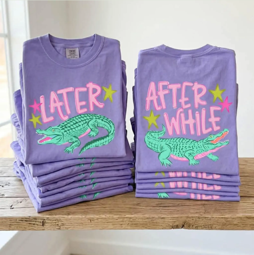 Later Gator / After While Crocodile Graphic Tee