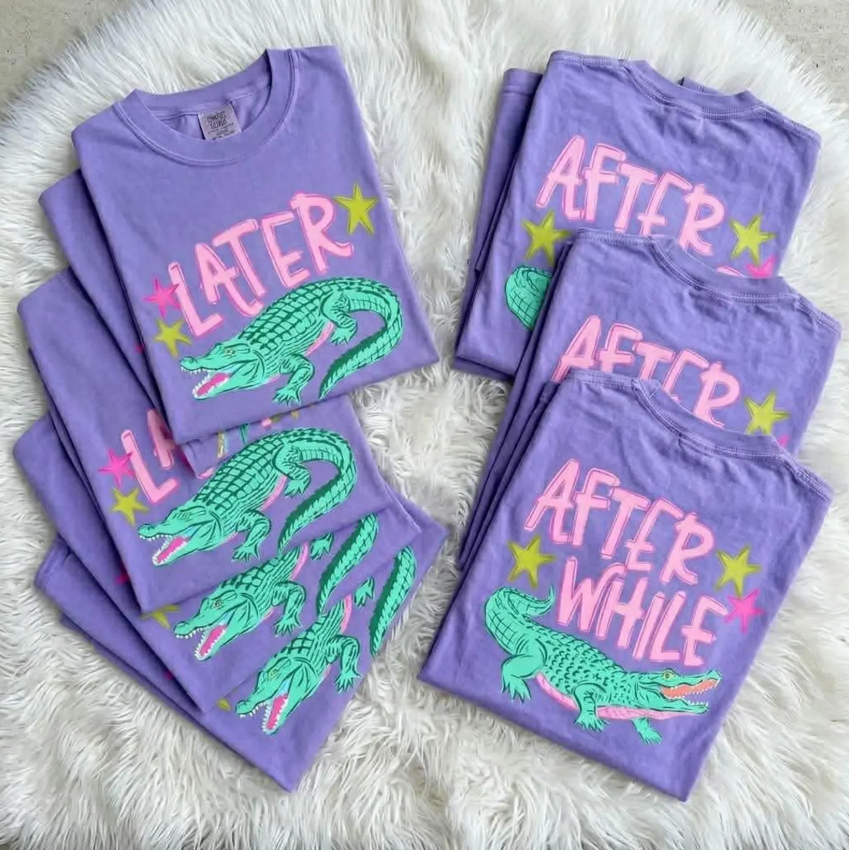 Later Gator / After While Crocodile Graphic Tee