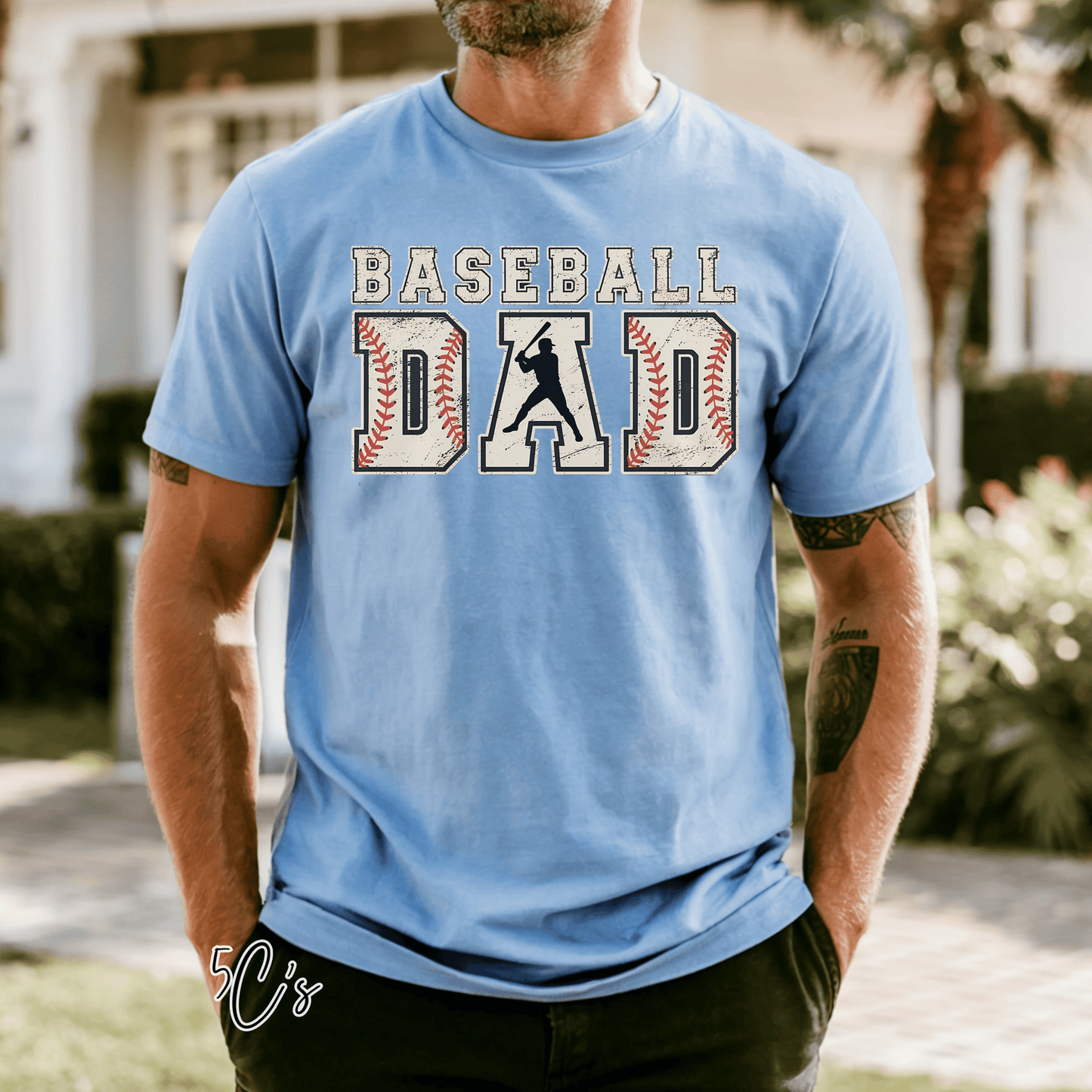 Baseball Dad Graphic Tee