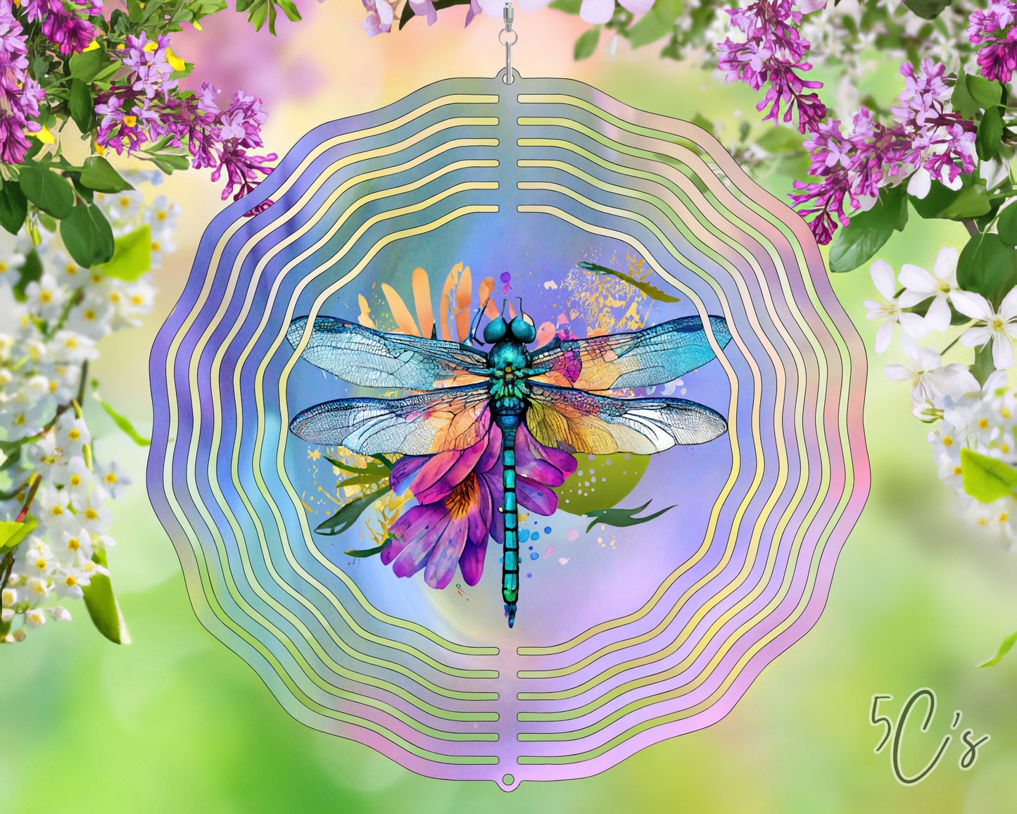 Dragonfly Wind Spinner