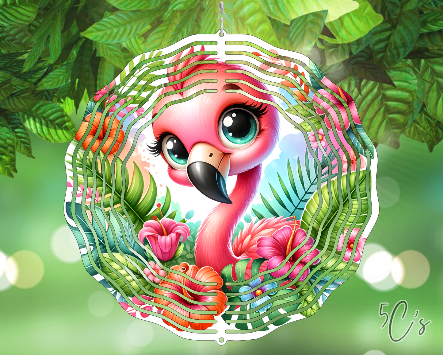 Flamingo Wind Spinner