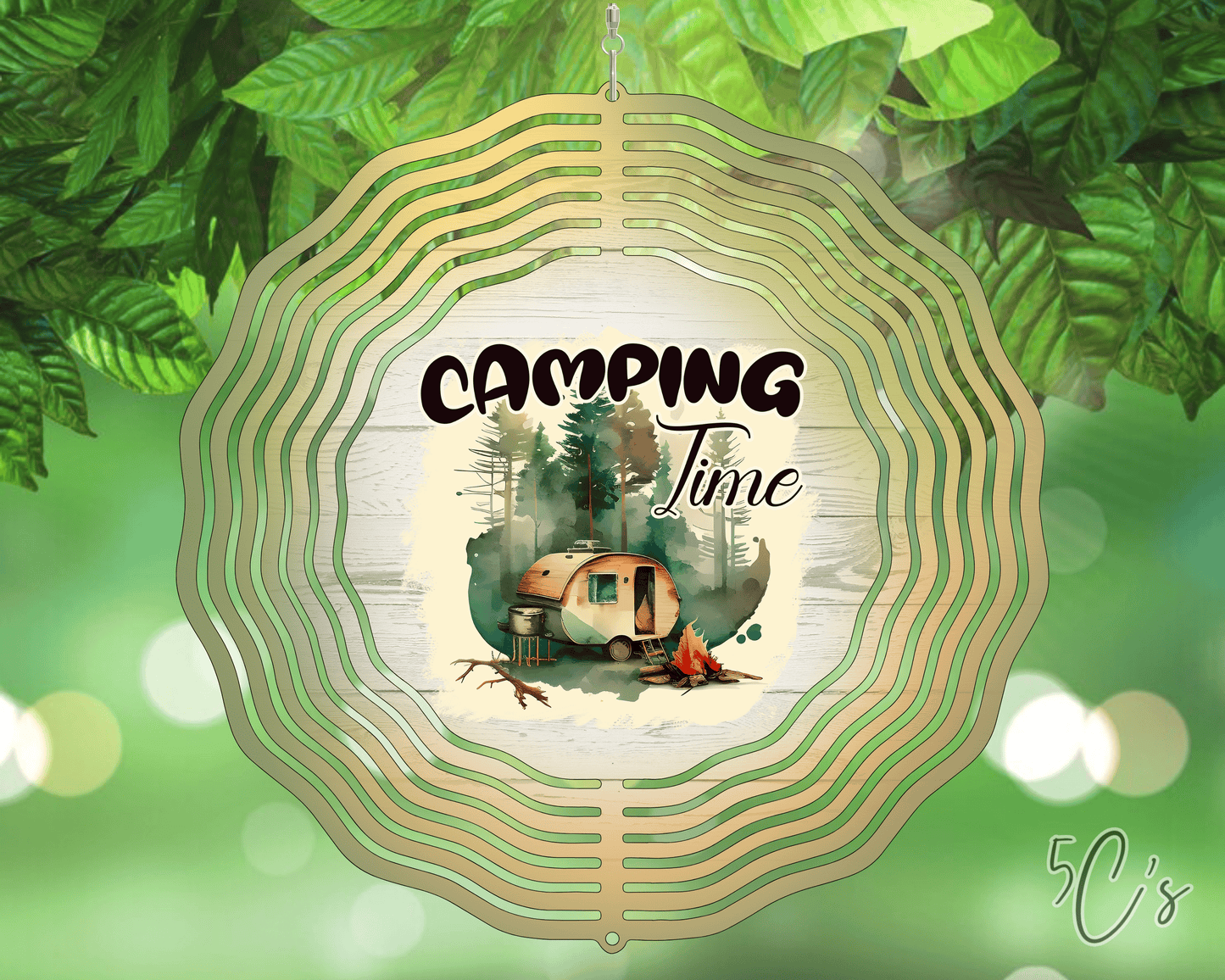 Camping Time Wind Spinner