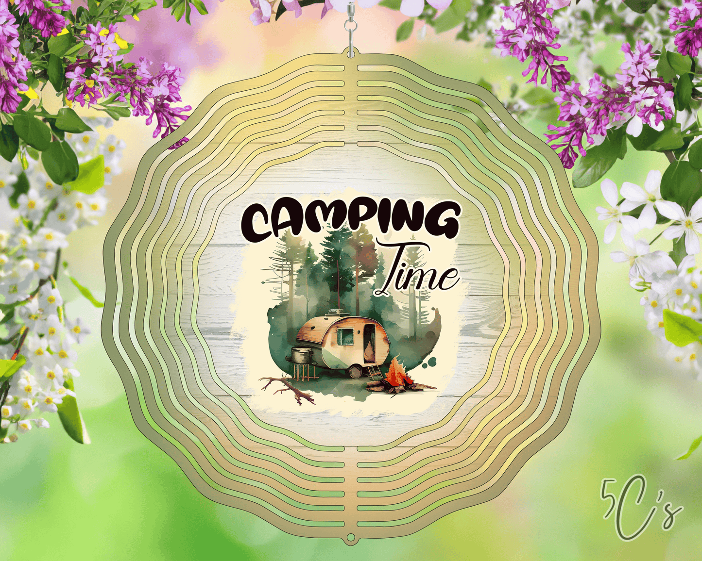 Camping Time Wind Spinner