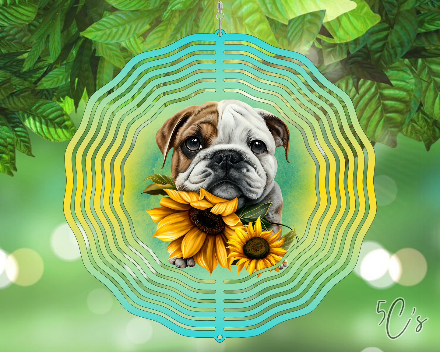 Bulldog Wind Spinner
