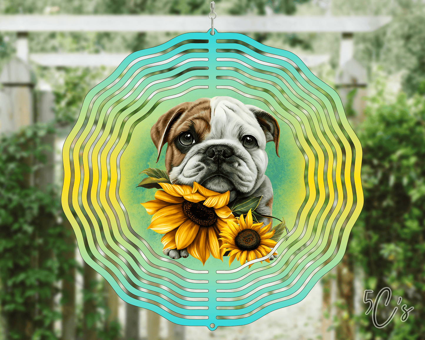 Bulldog Wind Spinner