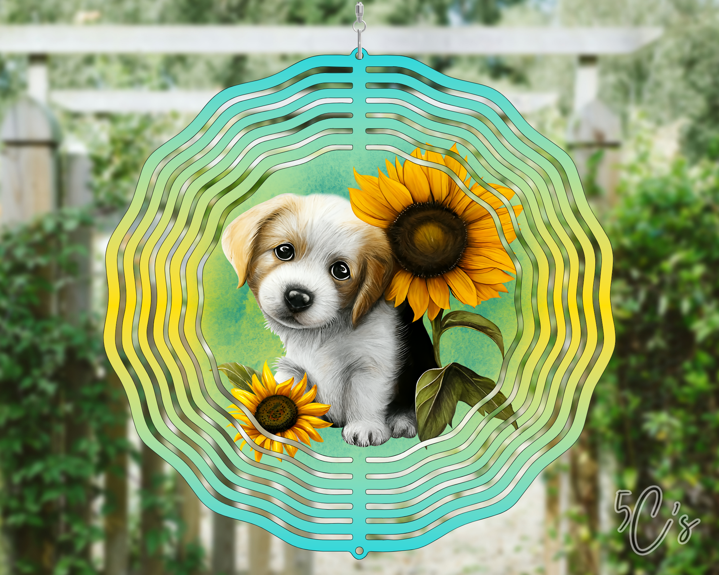 Beagle Puppy Wind Spinner
